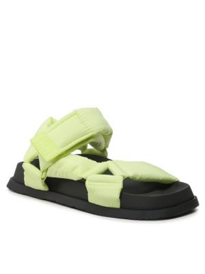 Sandaalid Tommy Jeans roheline