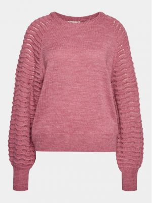 Sweter Ichi różowy