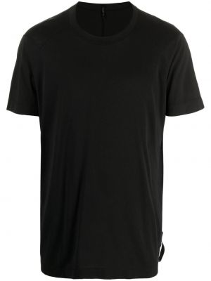 T-shirt en coton en jersey Transit noir