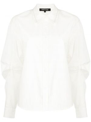 Памучна риза Tout A Coup бяло