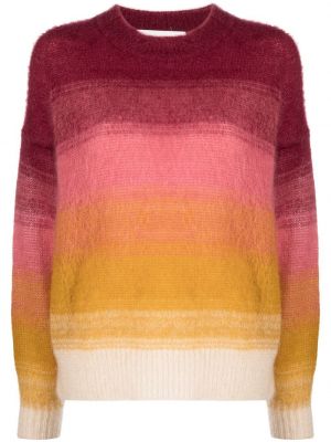 Пуловер на райета с принт от мохер Marant Etoile
