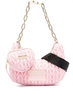 Mini bag Versace Jeans Couture rosa