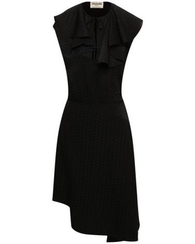 Шелковое платье Zadig&voltaire, черное