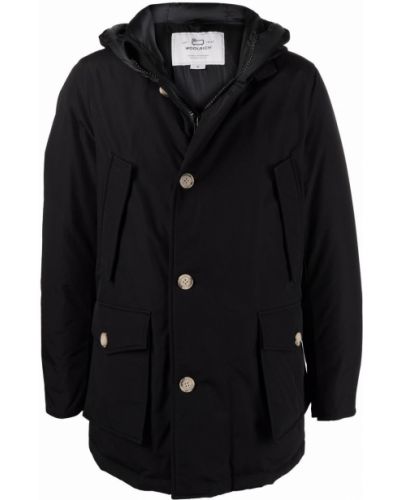 Палто с копчета Woolrich черно