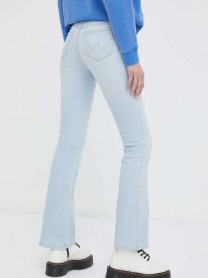 Zvonové džíny Wrangler modré