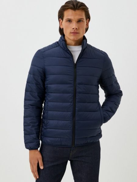 Утепленная демисезонная куртка W.sharvel синяя