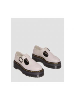 Loafers Dr. Martens beżowe