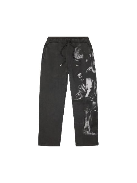 Спортивные брюки Off-White St. Matthews 'Black/Grey' черный