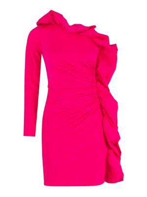 Платье мини P.a.r.o.s.h. розовое