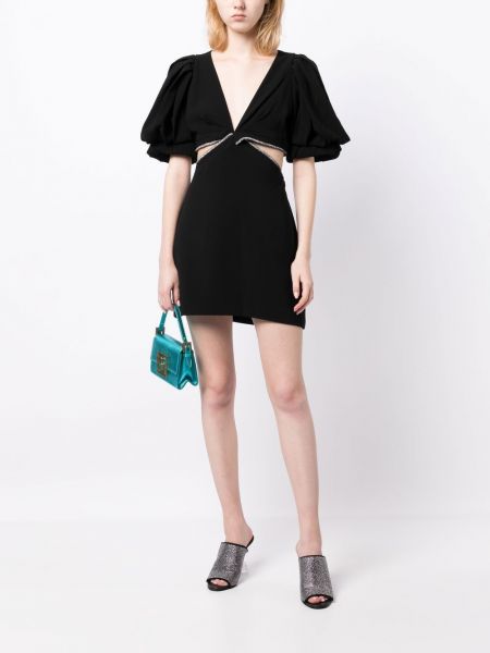 Křišťálové mini šaty A.l.c. černé