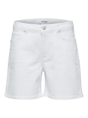 Shorts en jean Selected Femme blanc