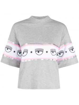 T-shirt Chiara Ferragni grå