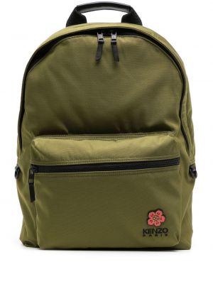 Kvetinový batoh s výšivkou Kenzo zelená