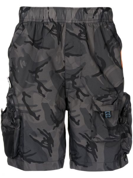 Kamuflere cargo shorts Aape By *a Bathing Ape® grå