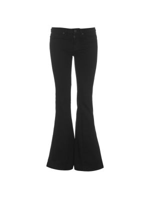 Zvonové džíny Hudson Jeans černé