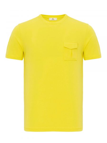 Marškinėliai Daniel Hills geltona