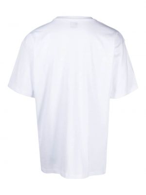 Raštuotas medvilninis marškinėliai Paccbet balta