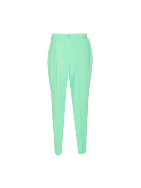 Spodnie slim fit Pinko zielone
