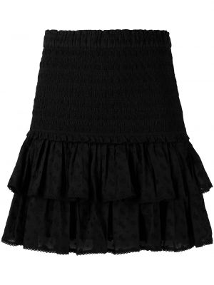 Černé mini sukně bavlněné Isabel Marant Etoile