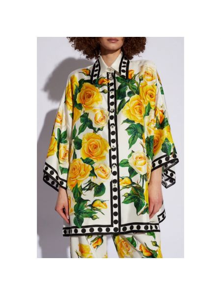 Blusa de flores Dolce & Gabbana