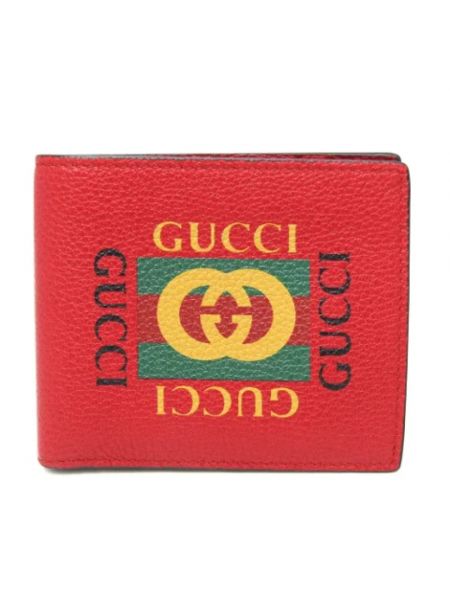 Portfel skórzany retro Gucci Vintage