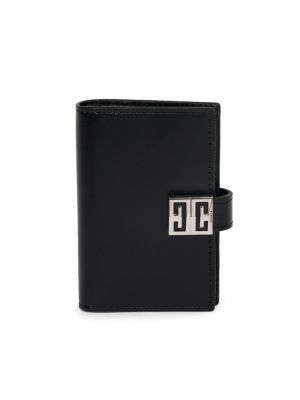 Кожаный кошелек на молнии Givenchy черный