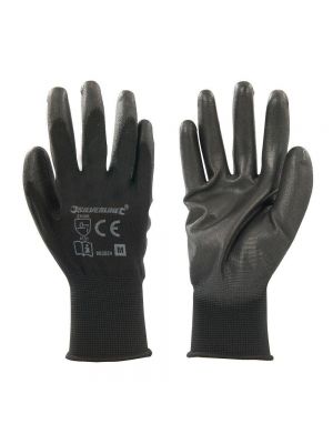 Трикотажные перчатки с вырезом на спине Loops черные