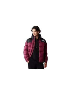 Péřový kabát The North Face fialový
