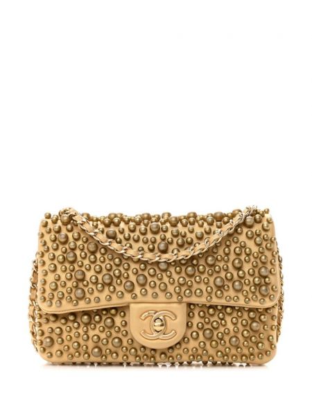 Klassikaline minikott Chanel Pre-owned kuldne
