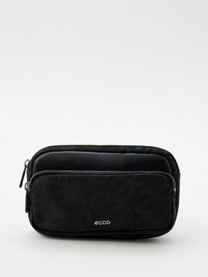 Поясная сумка Ecco черная