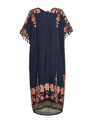 Μάξι φόρεμα Usha Festival μπλε