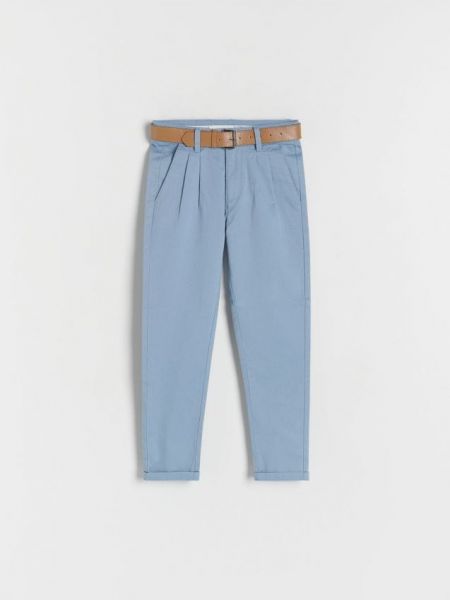 Pantaloni chino Reserved albastru