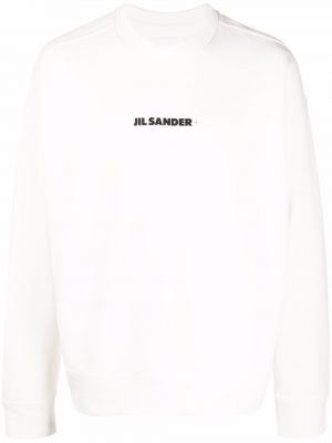 Bluza z nadrukiem z okrągłym dekoltem Jil Sander