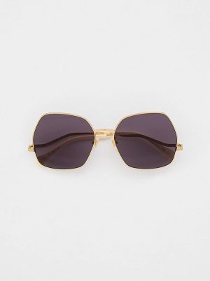 Солнцезащитные очки Gucci, золотой