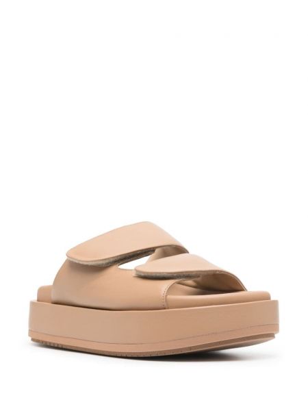 Nahast sandaalid Paloma Barceló pruun