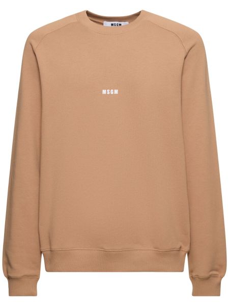 Sweatshirt Msgm beige