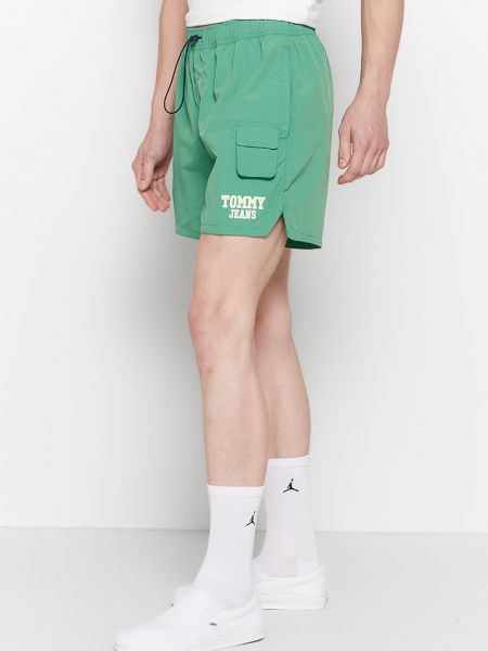 Szorty Tommy Jeans zielone