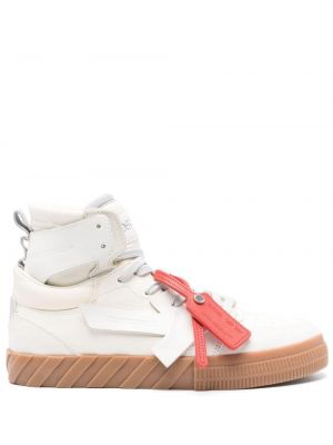 Læder sneakers Off-white hvid