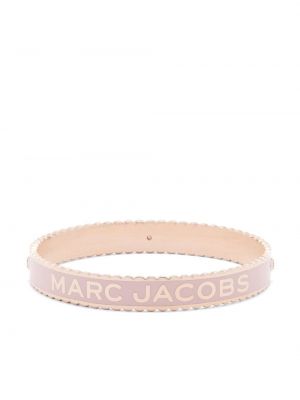 Висулка с кристали Marc Jacobs розово