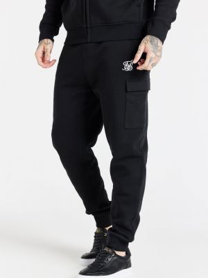 Спортивные брюки Cargo Jogger SIKSILK черный