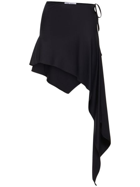 Asymetrické sukně The Attico černé