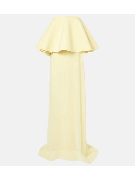 Chiffon maxi kjole Jacquemus gul