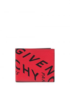 Cartera con estampado Givenchy rojo