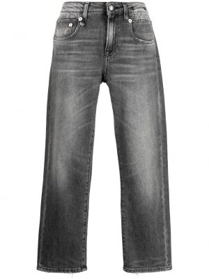Straight leg jeans R13 grigio