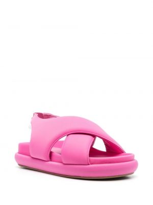 Chunky tipa sandales Giaborghini rozā