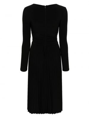 Plisované midi šaty Nissa černé