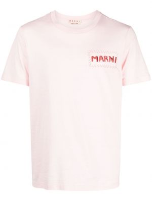 Памучна тениска Marni