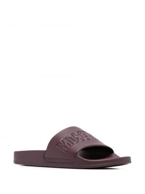 Tongs Moschino violet