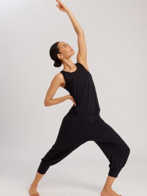 Pantalon de sport de yoga Hanro noir