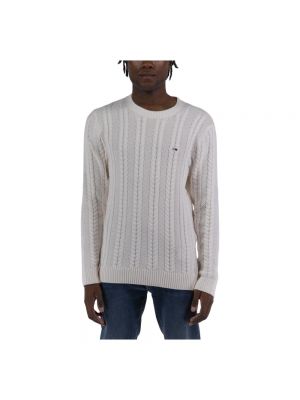 Sweter z długim rękawem Tommy Jeans biały